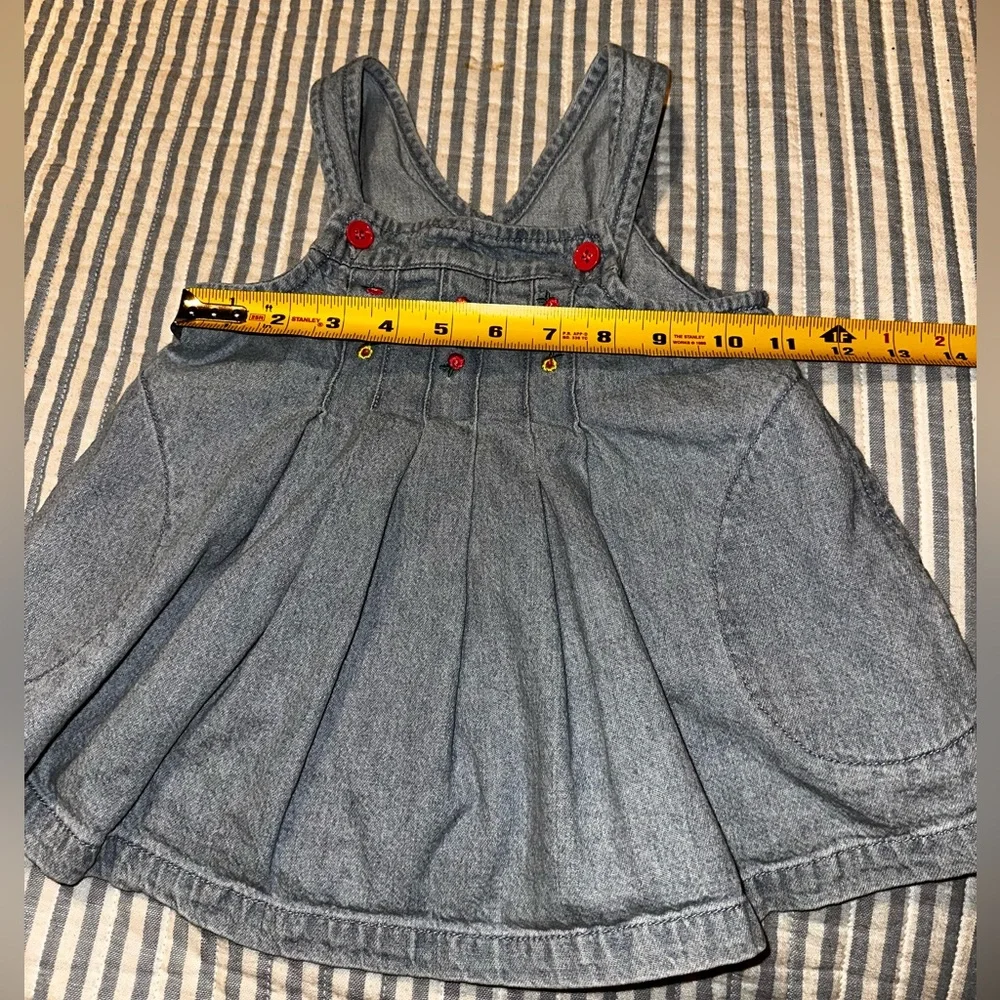 Gymboree brand‎ denim overall dress X Small